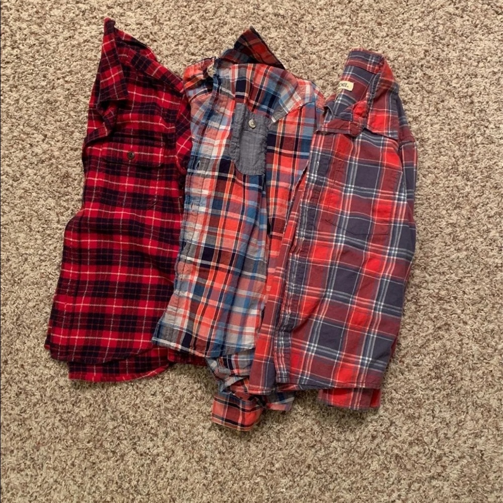 Boys button up shirts